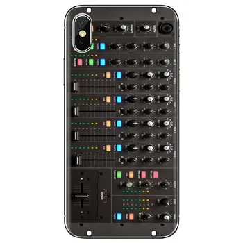 Rane Heli DJ Mixer Guitar Center Silikoonist Case For iPhone iPod Touch 11 12 Pro 4 4S, 5 5S SE 5C 6 6S 7 8 X-XR, XS Pluss Max 2020