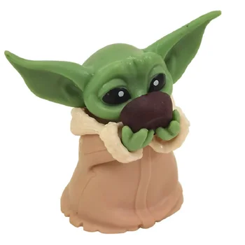 Brand New Baby Yoda Kogumise Tegevus Joonis Star Wars Kids Mänguasi 5 - 6 Cm Mini Mudel, Nukud, Mänguasjad, Laste Kingitus