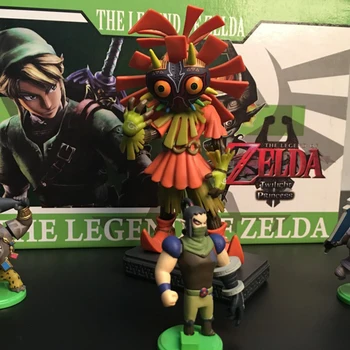 Kawaii Legend of Zelda: Häbememokad on Mask Jaapani Anime Mäng Joonis PVC Mänguasjad Armas Link Nukk Tuba Decor Nukk Sünnipäeva Kingitus Poistele