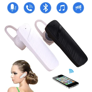 1TK QH7 Mini Universaalne Bluetooth Stereo Kõrvaklapid Kaasaskantav Bluetooth Kõrvaklappide Koos Mic Handfree Earhook Peakomplekti, iOS Android