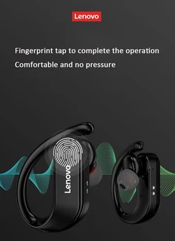 Originaal Lenovo LP7 TWS Traadita Kõrvaklapid Bluetooth Handfree Kõrvaklappide Dual Stereo, Bass IPX5 Veekindel Sport Pikk Ooterežiimis