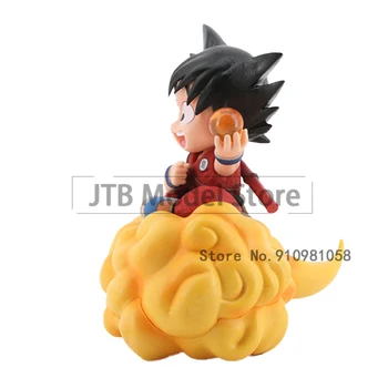 Dragon Ball Son Goku Kuju Action Anime, Joonis Mudel 17cm Salto Pilv Istub Poos Kingitus Nukk Desktop Kogumise Figma