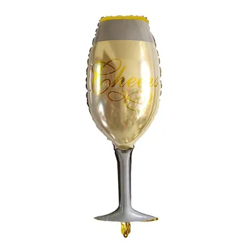 Šampanja Cup/Õlle Foolium Õhupallid Pool Kaunistused Täiskasvanud Lapsed Õhupalli Õnnelik Isade Päev Pall Juhul Pool Tarvikud