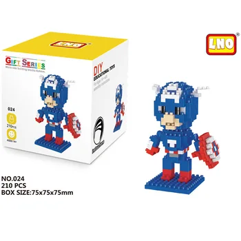 Disney Plokid Koomiks Anime Super Kangelased Endgame Iron Man Kapten Ameerika Spider Mänguasi DIY Hoone Bouwstenen Speelgoed