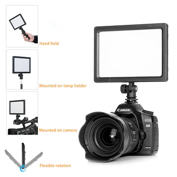 BEIYANG Pad66 Kaamera LED-SLR Kaamera pulmapiltide Valgus, Kaamera Video Valgus Fotograafia Täitke Kerge Kaasaskantav
