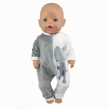 Väikeste loomade palus keha Sobib Sobib 43cm Baby Doll 17 Tolline Uuestisündinud Baby Doll Riided