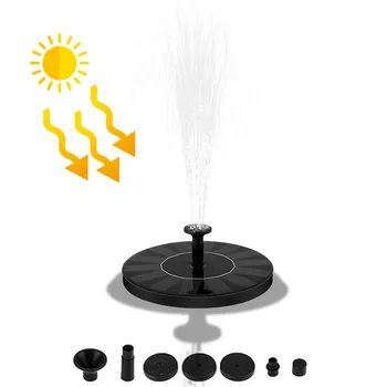 Solar Pump, 1.4 W iseseisva Ujuvad Päikese Lind, Vann, veepumbad, Aed veepump Birdbath Purskkaev