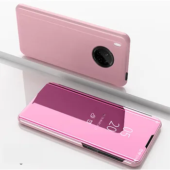 Peegel Läbipaistev Smart Klapp Telefoni Puhul, Kõik Hinnas Anti-Tilk, Sobib Huawei Honor 9XLITE/ V20/8C/Au 8