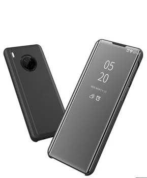 Peegel Läbipaistev Smart Klapp Telefoni Puhul, Kõik Hinnas Anti-Tilk, Sobib Huawei Honor 9XLITE/ V20/8C/Au 8