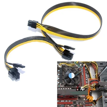 6 Pin, Dual 8 Pin (6+2) PCI Express Power Adapter Kaabel EVGA Modulaarne Toide Kaabel Video Graafika Kaart 8 Splitter
