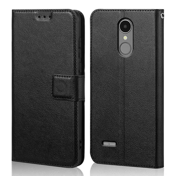 Silikoon Flip Case For LG K8 2017 X240 Luksus Rahakott PU Nahk Magnet Telefoni Kotid Juhtudel LG K8 2017 X240 koos Kaardi Hoidja