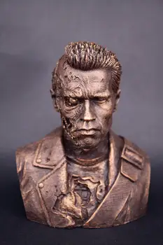 [Uus] 12cm Terminator T800 Rind Arnold Schwarzenegger vaik joonis kuju mänguasi Lahing Kahju Kogumise mudeli laua kaunistamiseks
