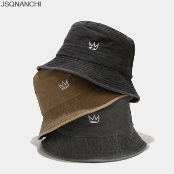 Kopp Müts Naised Mehed Denim Väike Võra Mustrit Müts Unisex Casual Fashion Design Kalamees Müts Sombrero