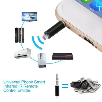 3,5 mm Infrapuna Saatja Universal Mobile Telefon Wireless Saatja kaugjuhtimine Ir-Port Nutitelefon, TV, õhukonditsioneer