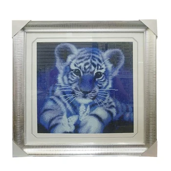 5D Diy Diamond Maali Loomade Leopard, Tiiger ristpistes Full Ring Rhinestone Diamond Mosaiik Tikandid Euroopa Home Decor
