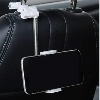 Auto tablett omanik iPhone X 8 iPad mobiiltelefon omanik tablett auto seisma istme tagumise kronsteini jaoks 4-11 tolline telefon seista