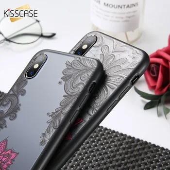 KISSCASE 3D Reljeef Lilleline Pits Puhul Xiaomi Mi 9 8 SE A1 A2 Girly Telefoni Puhul Xiaomi Redmi Lisa 7 6 5 Pro Redmi 6 5A Kate
