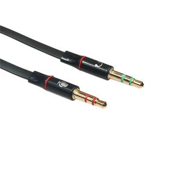 1tk Kaasaskantav Kõrvaklappide Splitter For Peakomplekt Conversion Cable Audio Kaabel Mees 2 Naine Jack 3.5 mm Aux Adapter Kaabel