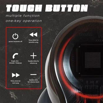 Hiina Stiilis Traadita Kõrvaklapid, Bluetooth Kõrvaklapid Käsitsi Maalitud Sport Earbud Gaming Headset Touch Control With Mic Telefon