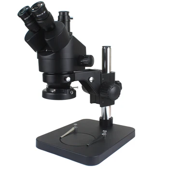 Telefon PCB Jootmise Remondi Laboris Tööstus-7X 45X Trinocular Stereo Suurenduse Mikroskoobiga koos 0,5 X 2.0 X Ajastiga Objektiiv