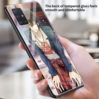 Antud Anime Klaas Telefon Case for Samsung Galaxy A50 A51 A71 5G A70 A31 A10 A21s A91 A40 M31 A30 A41 M51 A01 A11 Kate