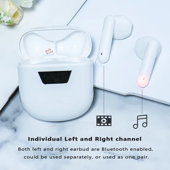 JFWEN B55 Traadita TWS Kõrvaklapid Mini Bluetooth-5.0 Earbuds Sport Peakomplekti laadimine Puhul xiaomi samsung oppo nutitelefoni