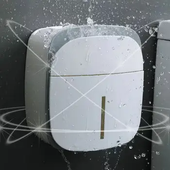 Wc koe kast kohandatud plastikust mitte-auk loominguline paberi kasti wc seina riputamise kudede kasti rulli paberi kasti