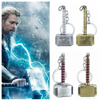 Uus Thor Hammer Võtmehoidja Mjolnir 1:1 Pimedas Maailmas Ragnarok Võtmerõngast Võtmehoidja Rõngas Viking Odin Norse Mythology Marvel Avenger