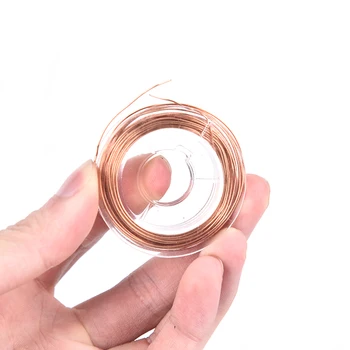 10 Mõõtja 0,2 mm 0,3 mm 0,5 mm 0.6 mm DIY Magnet Wire Emailitud vasktraat Magnet Coil Lõpetamise Tegemise Elektromagnet Motor Mudel