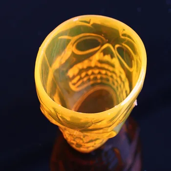 4 Tk 55ml Halloween Water Veini Cup 3D Kolju Pea Kruus Joogi Nõud Viski Viin Õlu Tassi Juua Nõud Plastikust Riba Pool Kingitus