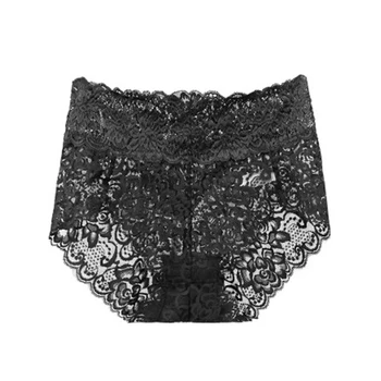 Seksikas Pitsist Naiste Aluspüksid Hingav Mugavad Aluspüksid Underwears Pluss Suurus Õmblusteta Naiste Kõrge Vöökoht Aluspesu Ilma Jälgi