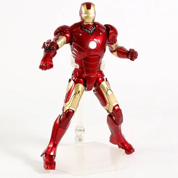 Klassikaline Marvel Iron Man MK3 Mark III Filmi Tegevus Joonis Ironman Mark 3 Tony Stark Legende Mänguasjad Nukk Mudel