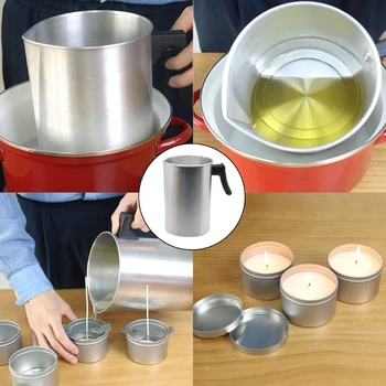Lõhnav Küünal DIY Sulamistemperatuuriga Vaha Pot 3L Alumiinium Le Küünla valmistamiseks Kann Vaha Sulatamise Valades Tassi Multipurpose