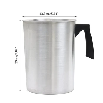 Lõhnav Küünal DIY Sulamistemperatuuriga Vaha Pot 3L Alumiinium Le Küünla valmistamiseks Kann Vaha Sulatamise Valades Tassi Multipurpose