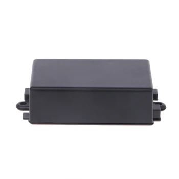 Veekindel Plastikust Elektrooniline Ruum Projekti Box Black 65x38x22mm Pistik QXNB