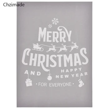 Litši Elu Isekleepuv, siiditrükk Silma Ülekanded DIY Merry Christmas Värvimine Decor