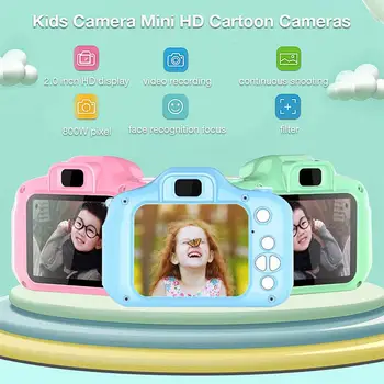 Lapsed Lapsed Kaamera Mini Haridus Mänguasjad Lastele Baby Kingitused Sünnipäeva Kingitus Digitaalne Kaamera 1080P Video Projektsioon Kaamera