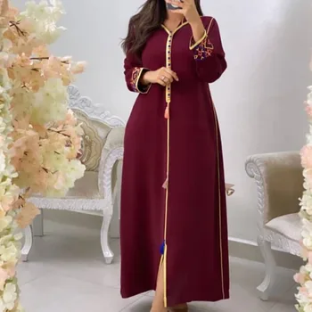 Dubai Abaya hijab Kleit Jellaba seal kaftan Tikandid Naiste Lilleline Kapuutsiga Elegantne Islam Moslem Pikad Kleidid Maxi Kleit Femme 2021