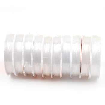 Plastikust Crystal DIY Profileerimine Venitada Nöörid Elastne Joon Ehteid Teha Pakkumist Traat String Jeweleri Punu Lõng
