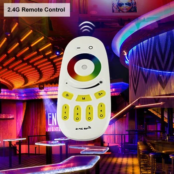 Touch 2.4 G IR Kaugjuhtimispult Led Controller 12v 144W 24V 288W RGBW Rgb Kontroller Led Dimmer Lindi Controlador