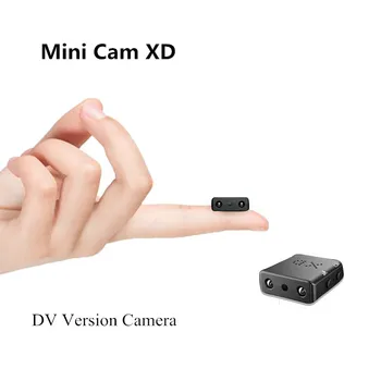 MINI Cam HD 1080P smart-Kaamera Infrapuna Öise Nägemise turvakaamerad Loop Salvestamine Toetus 32GB XD PK SQ11