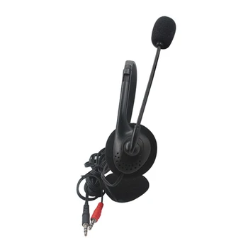 3.5 mm Juhtmega Müra Tühistamises Helitugevuse Stereo Bluetooth-ühilduvad Kõrvaklapid Headset Koos Mic Reguleeritav Üle-Pea Kõrvaklappide