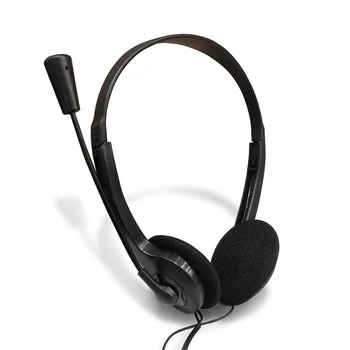 3.5 mm Juhtmega Müra Tühistamises Helitugevuse Stereo Bluetooth-ühilduvad Kõrvaklapid Headset Koos Mic Reguleeritav Üle-Pea Kõrvaklappide
