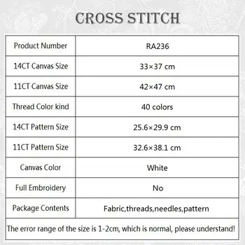 Metsa Printsess Loetud Cross-stitch Trükitud Lõuendile 14ct 11ct Tikand Käsitöö Tarvikud Näputöö ristpistes komplektid