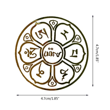 9 Stiile Rune Metallist Kleebised Epoksüvaik Hallituse Täidised Ehted, Muutes Materjali Filler DIY Kunst, Käsitöö, Dekoratsioonid