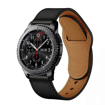 22mm Rihma Samsung Watch 3 45mm Galaxy vaata 46 mm Käik S3 piiril nahast käevõru watchband Huawei vaadata gt 2/2e/pro bänd