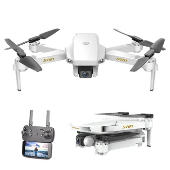CSJ S161 Mini Pro RC Drones koos Kaamera hd 4K Optiline Voolu Positsioneerimine Dual Camera Kõrgus Hoidke mini dron Lennu RC Quadcopter