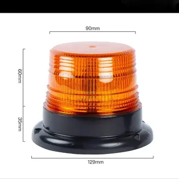Auto Strobe Light LED Avarii Lamp politsei tuled Traffice Tähis Vilgub Majakas 12V Lamp Hoiatus Tuli Veoauto Sõidukid