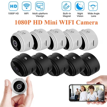 1080P HD IP Mini Kaamera Security puldiga Öise Nägemise Mobiil Tuvastamine videovalve, Wifi, Kaamera, Hid Den Kaamera