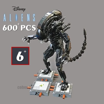 Uus 600PCS Disney Filmi Prometheus Aliens Vs Predator Space Star Wars Mech Mudel ehitusplokid Tellised Mänguasjad Lapsele Kingitus